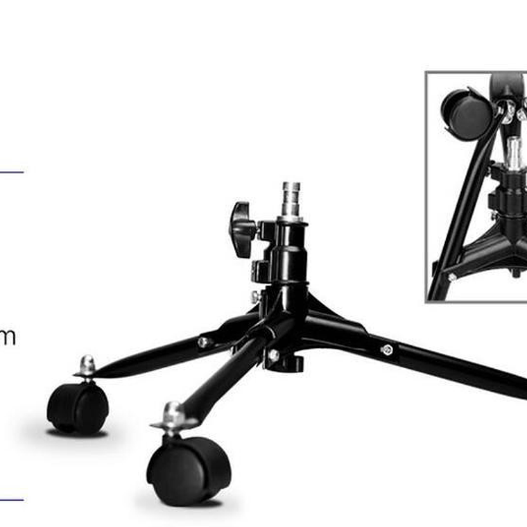 Fancier Pie de Iluminación a Ras de Suelo con Ruedas Ideal Para Luz de Fondo 2