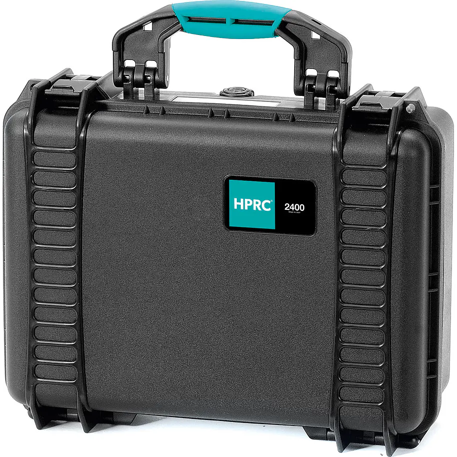Mala rígida à prova d'água e resistente a impactos HPRC 2400 CUB BLB, preta. 4