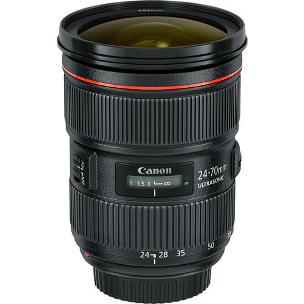 Lente profissional Canon EF 24-70mm f/2.8L II USM Série L 1