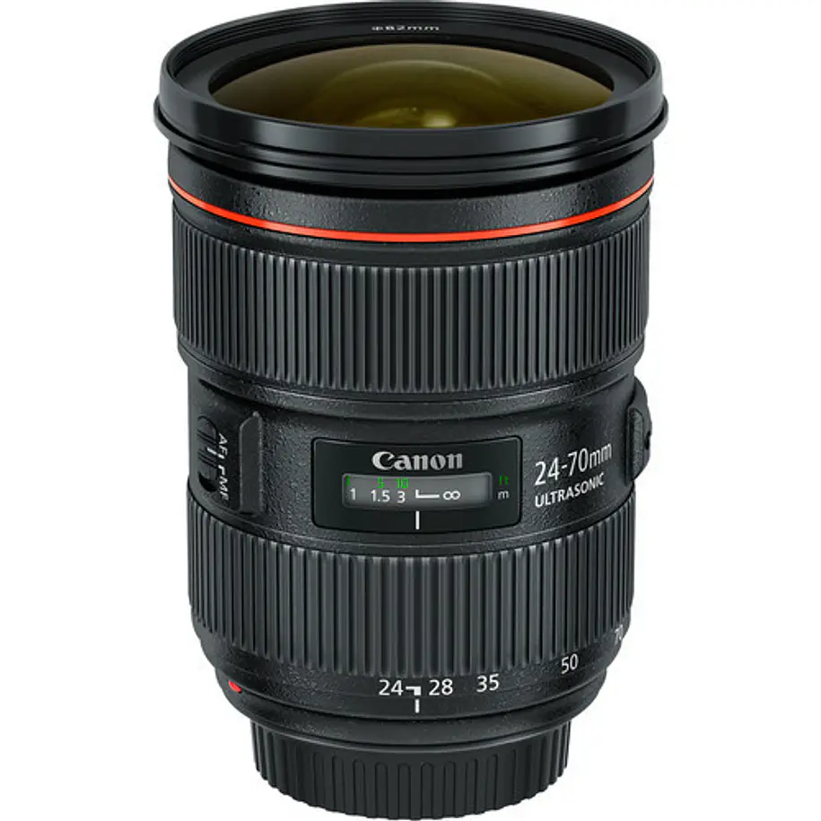Lente profissional Canon EF 24-70mm f/2.8L II USM Série L 1