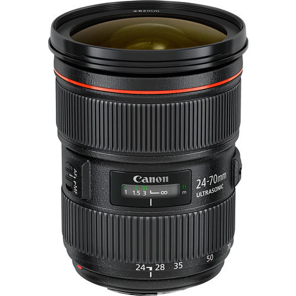 Lente profissional Canon EF 24-70mm f/2.8L II USM Série L 2