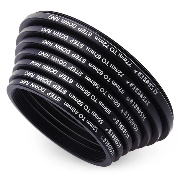 Fancier Adaptador de Hilo para Filtro Paso Abajo de 77 a 72 3