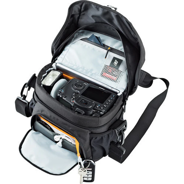 Lowepro Nova 160 AW II Negro - Bolso Para Fotografía o Video 3