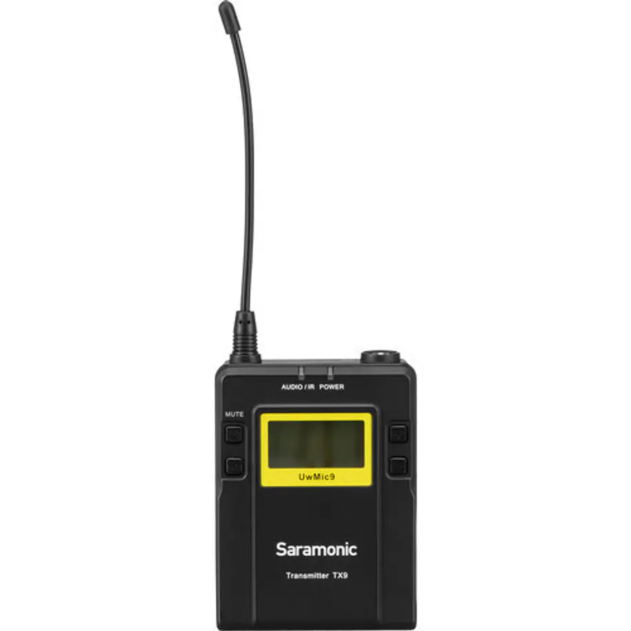 Saramonic UwMic9 Kit 1 TX9+RX9  Micrófono Lavalier inalámbrico con Receptor 8