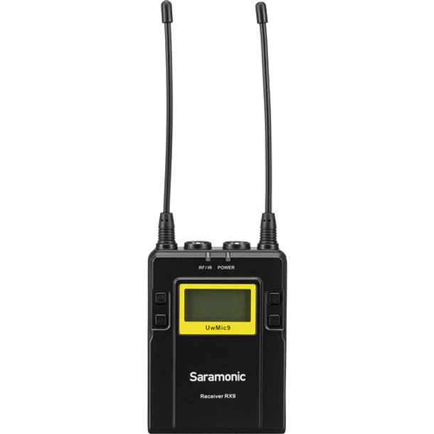 Saramonic UwMic9 Kit 2 TX9+TX9+RX9 2 Micrófonos Lavalier inalámbricos con 1 Receptor 3