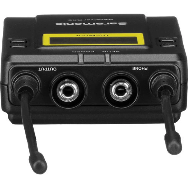 Saramonic UwMic9 Kit 2 TX9+TX9+RX9 2 Micrófonos Lavalier inalámbricos con 1 Receptor 6
