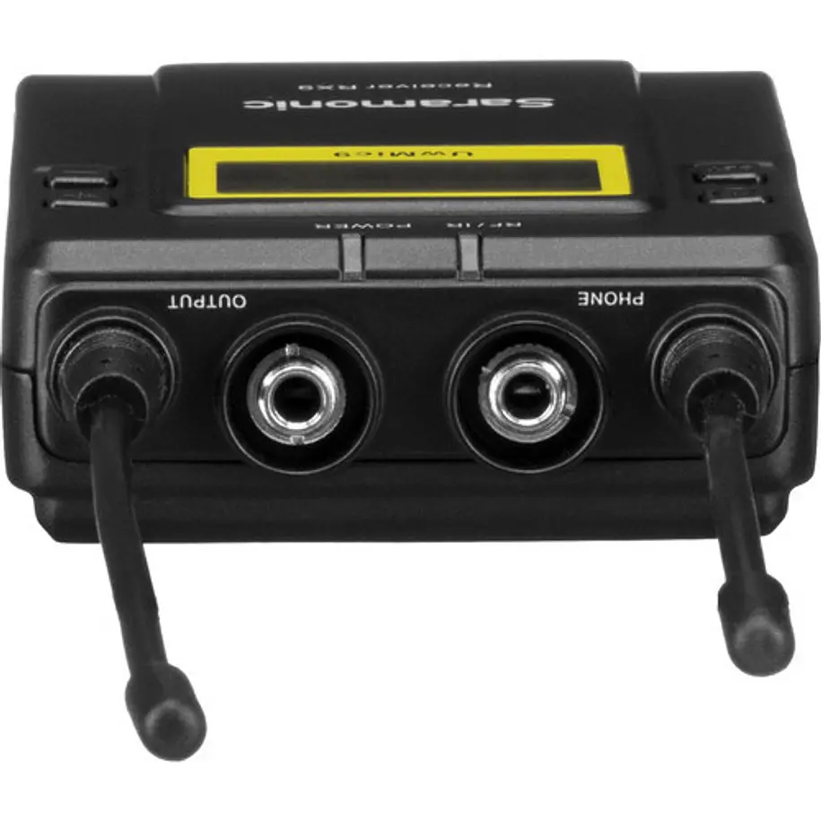 Saramonic UwMic9 Kit 2 TX9+TX9+RX9 2 Micrófonos Lavalier inalámbricos con 1 Receptor 6