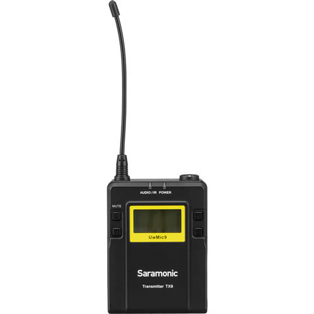 Saramonic UwMic9 Kit 2 TX9+TX9+RX9 2 Micrófonos Lavalier inalámbricos con 1 Receptor 8