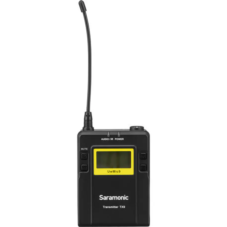 Saramonic UwMic9 Kit 2 TX9+TX9+RX9 2 Micrófonos Lavalier inalámbricos con 1 Receptor 8