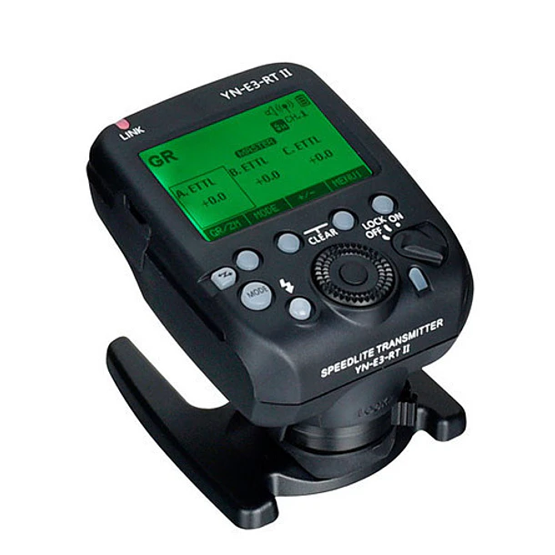 Yongnuo YN-E3-RT II Trigger y Controlador compatible con cámaras Canon y Flashes Yongnuo con radio incorporado 1