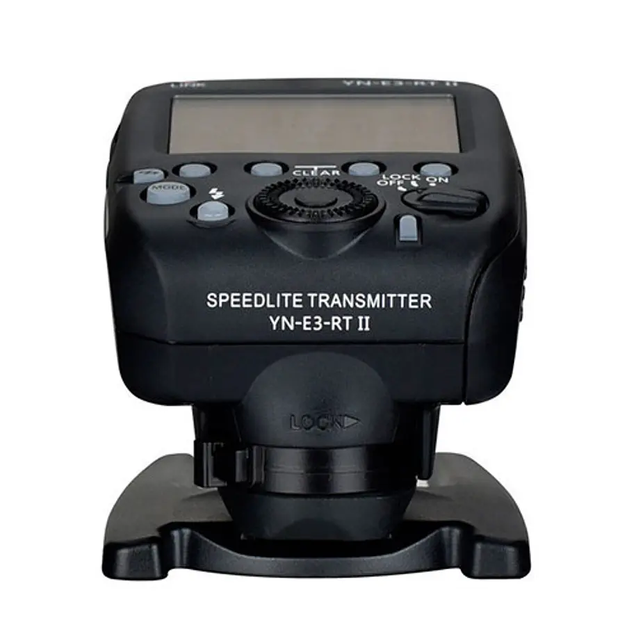 Yongnuo YN-E3-RT II Trigger y Controlador compatible con cámaras Canon y Flashes Yongnuo con radio incorporado 3