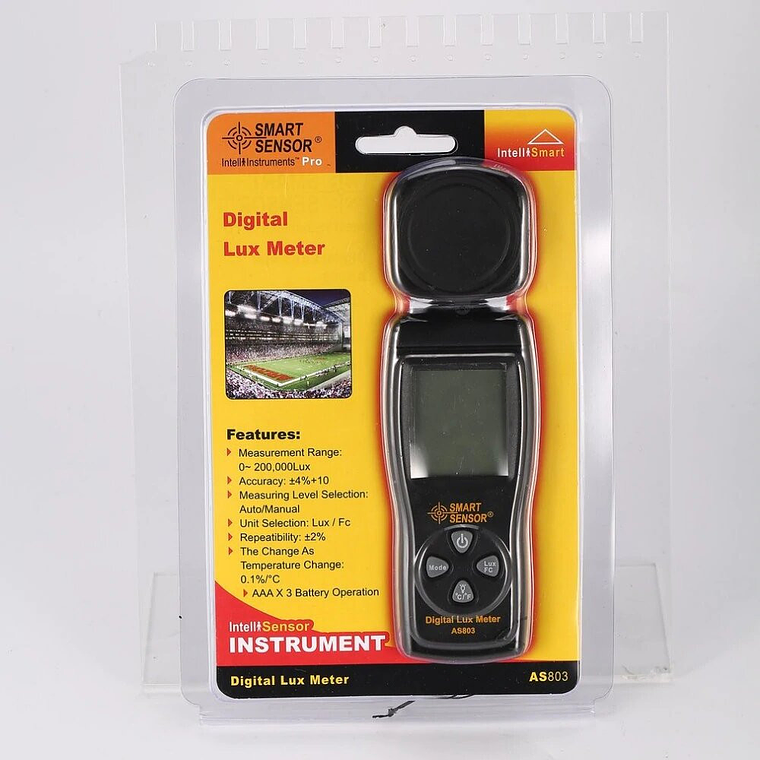 IntellSmart Luxómetro Smart Sensor -  Mide la Cantidad de luz Continua 6