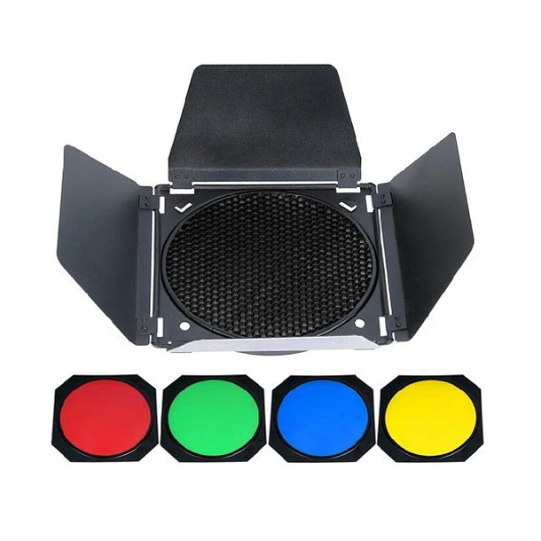 Godox BD-04 Barndoor Kit Para Reflectores de 7” 1