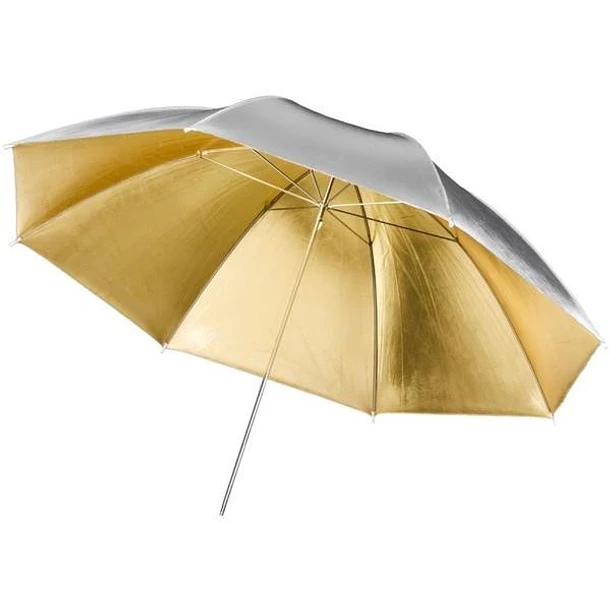 Godox Paraguas Dorado + Plata Reversible 84 cms 1