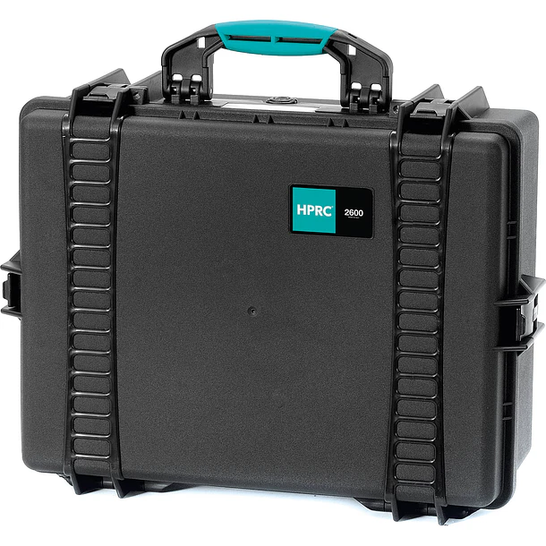 HPRC 2600 CUB BLB Maleta Rígida Impermeable y Resistente a Golpes  Color Negro 5