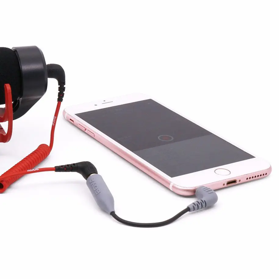 Boya BY-CIP2 Cable Adaptador para Microfonos y Moviles 7