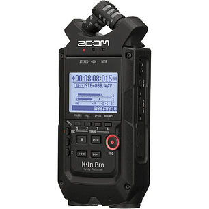Zoom H4n Pro Grabadora de Audio NEGRA de 4 canales