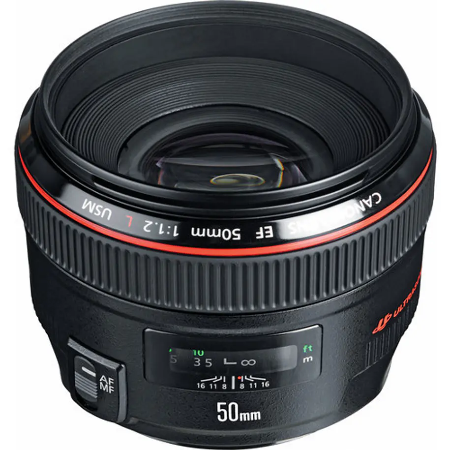 Canon EF 50mm f/1.2L USM Lente Profesional Serie L 1