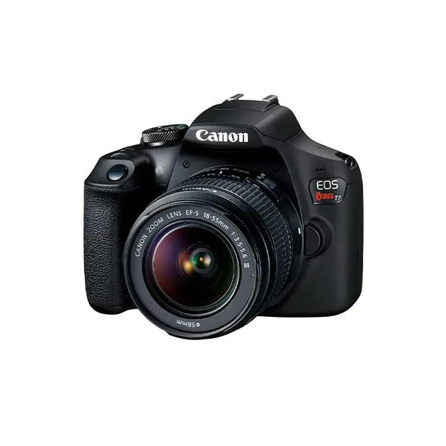 Canon  EOS Rebel T7  Cámara digital con lente  EF-S 18-55mm f/3.5-5.6 IS II 1