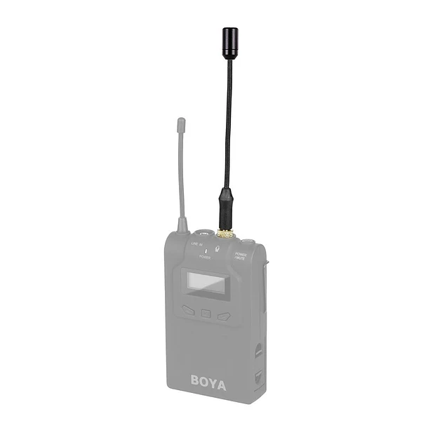 Boya BY-UM2 Mini Micrófono Tipo Cuello de Ganso Con Rosca de Bloqueo 3