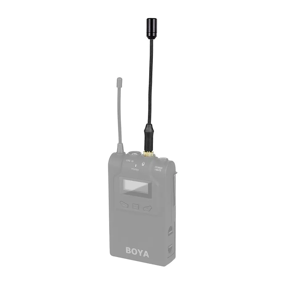 Boya BY-UM2 Mini Micrófono Tipo Cuello de Ganso Con Rosca de Bloqueo 3
