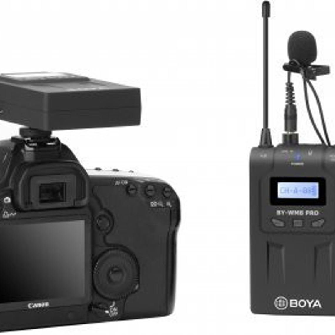 Boya BY-WM8 PRO-K2 Micrófono Incluye 2 micrófonos Lavalier Inalámbrico 2