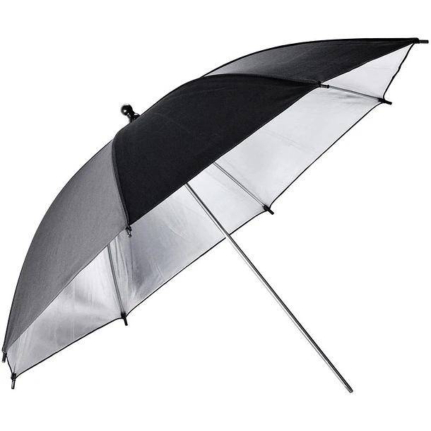 Godox Paraguas Plateado 101 cms Permite Reflectar Luz de tu Flash o Luz Led 1