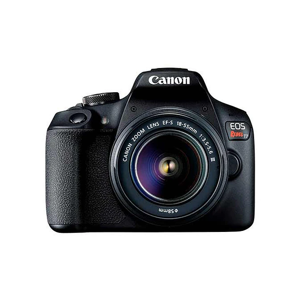 Canon  EOS Rebel T7  Cámara digital con lente  EF-S 18-55mm f/3.5-5.6 IS II 5