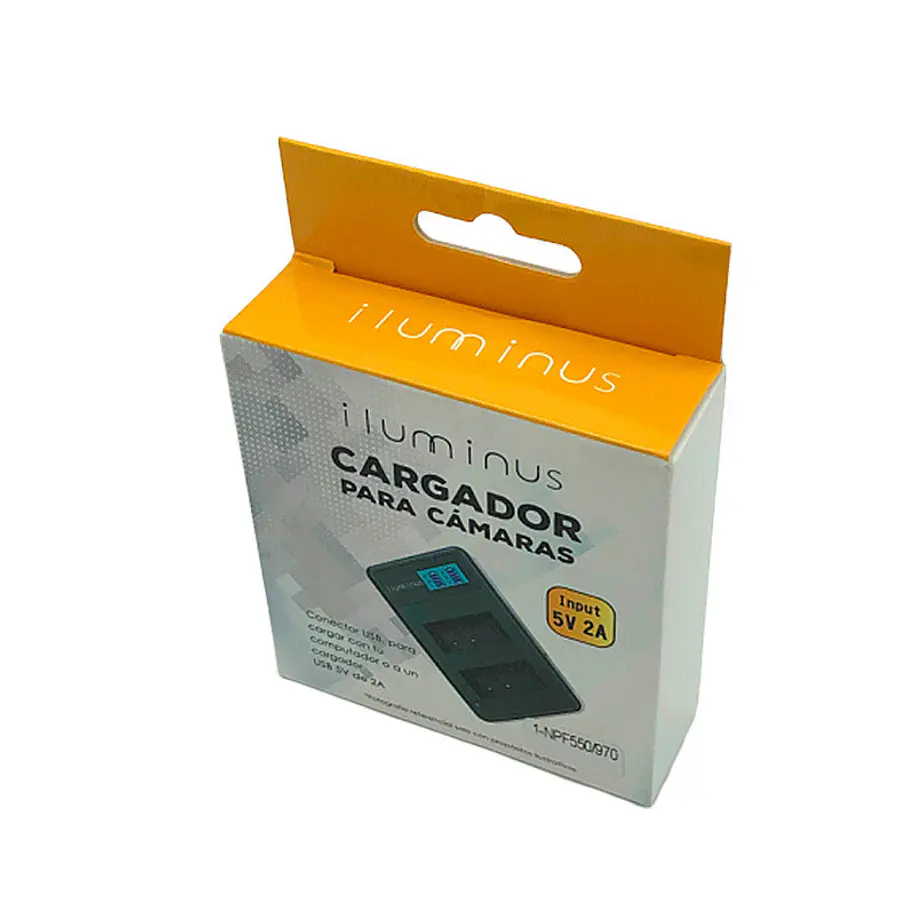 Iluminus - Cargador de baterías Lp-E12 alimentado por USB 3