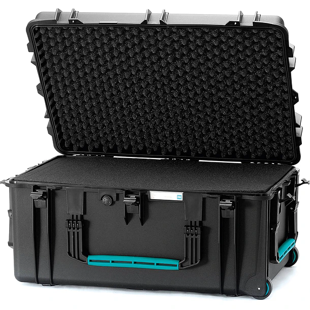 HPRC 2780CW Maleta Rígida Con Ruedas Impermeable y Resistente a Golpes  Color Negro 1
