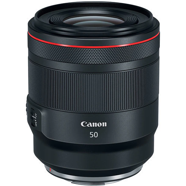 Lente profissional Canon RF 50mm f/1.2L USM da série L para EOS R 1