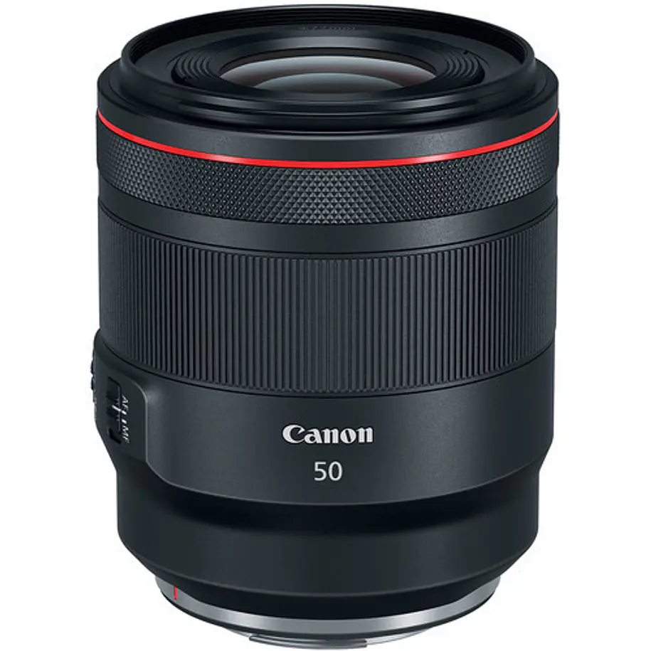 Lente profissional Canon RF 50mm f/1.2L USM da série L para EOS R 1