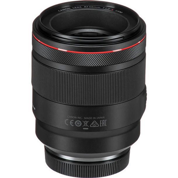 Lente profissional Canon RF 50mm f/1.2L USM da série L para EOS R 4