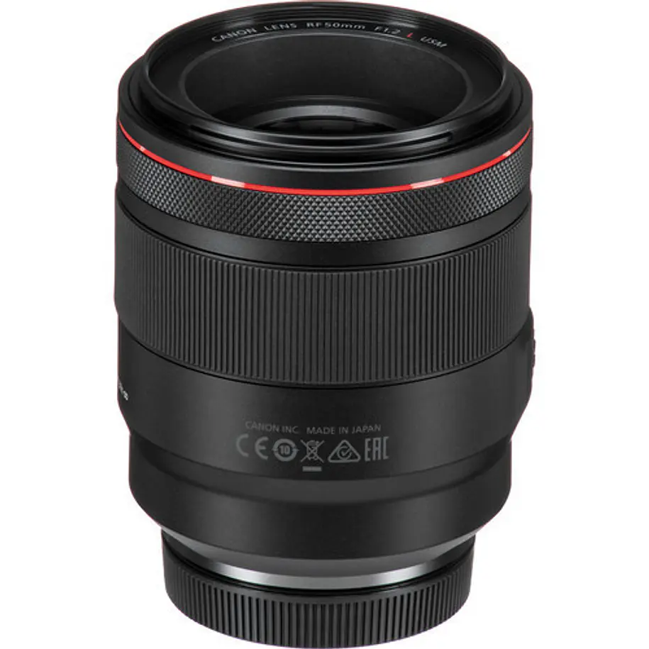 Lente profissional Canon RF 50mm f/1.2L USM da série L para EOS R 4