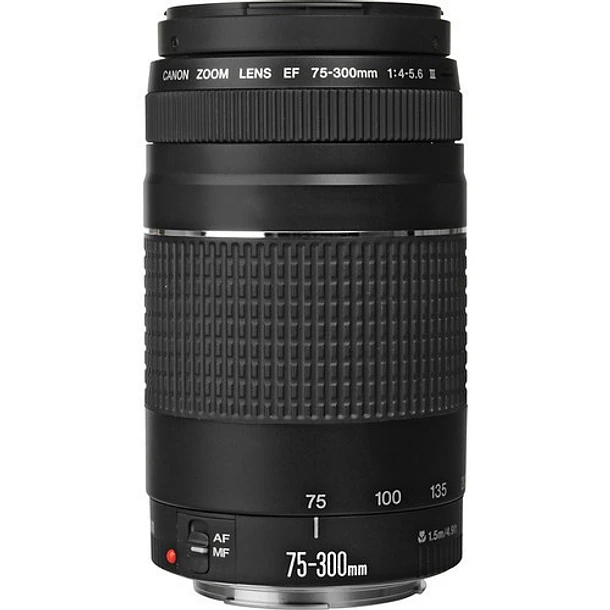 Canon Lente EF 75-300mm f/4-5.6 III Telefoto para Cámaras Canon 2