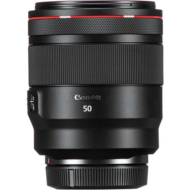 Lente profissional Canon RF 50mm f/1.2L USM da série L para EOS R 6
