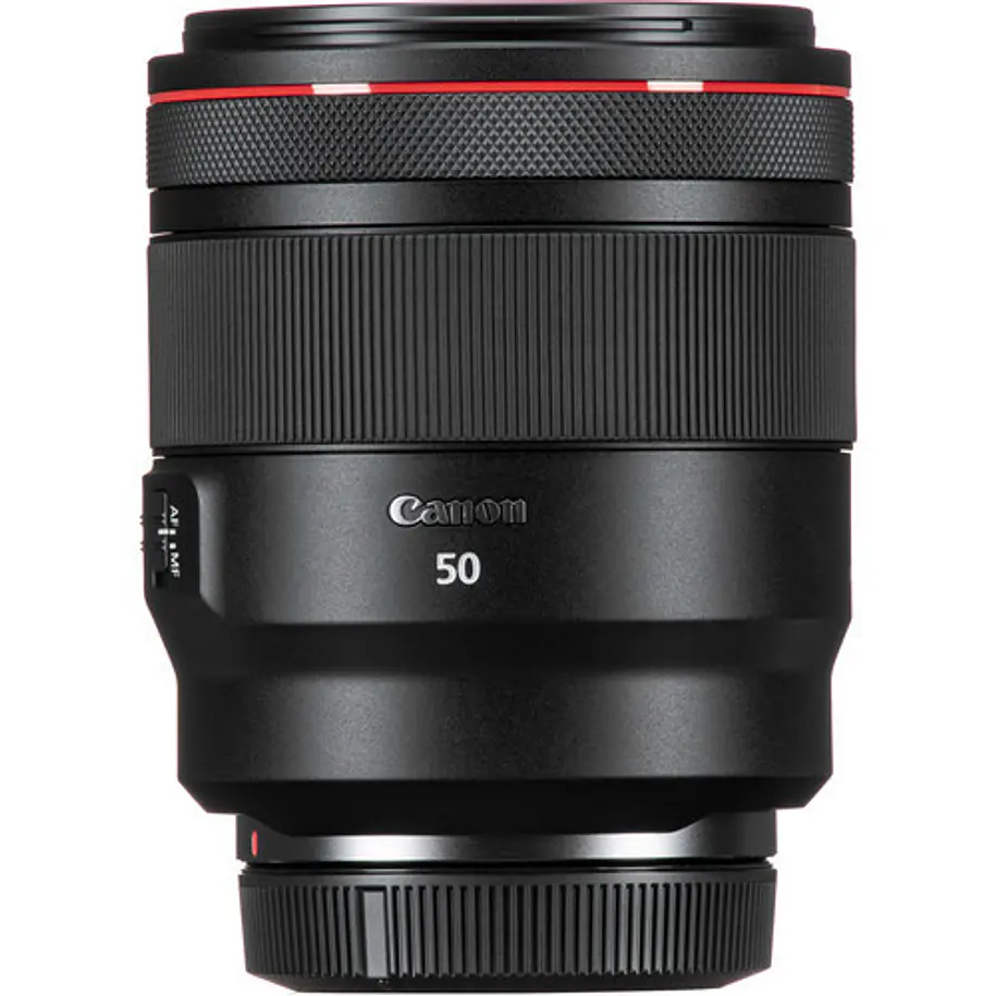 Lente profissional Canon RF 50mm f/1.2L USM da série L para EOS R 6