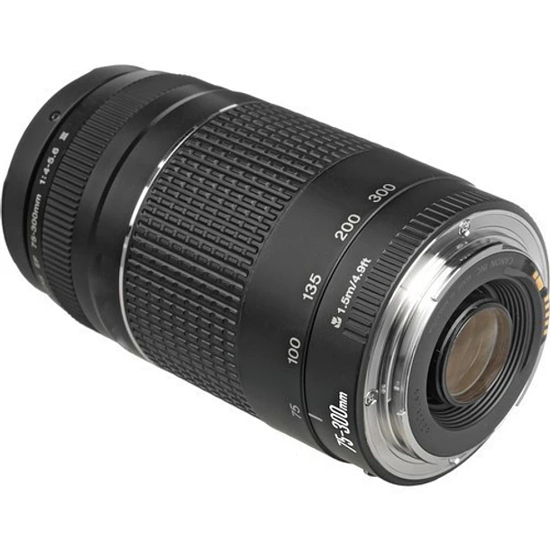 Canon Lente EF 75-300mm f/4-5.6 III Telefoto para Cámaras Canon 4