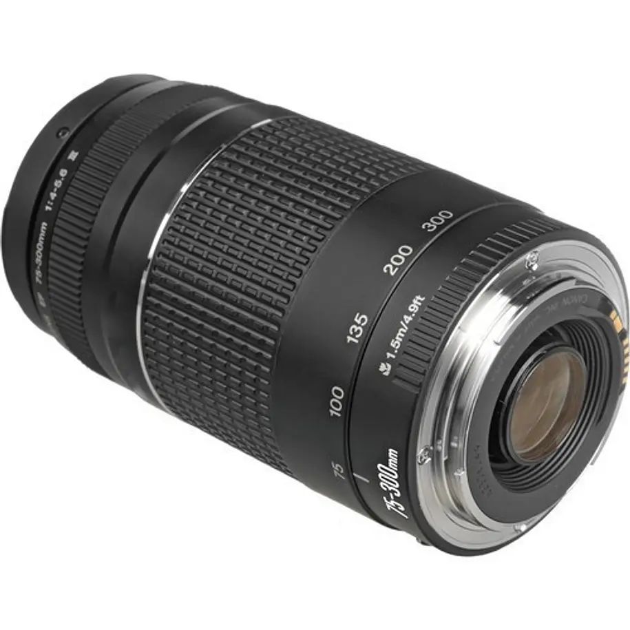 Canon Lente EF 75-300mm f/4-5.6 III Telefoto para Cámaras Canon 4