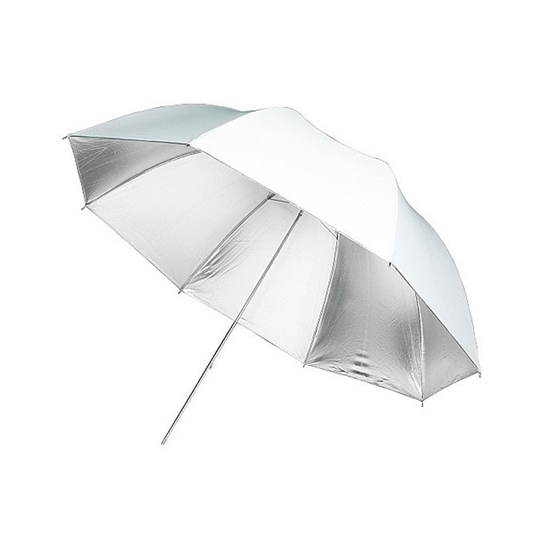 Fancier Paraguas Plateado de 82 cms 1