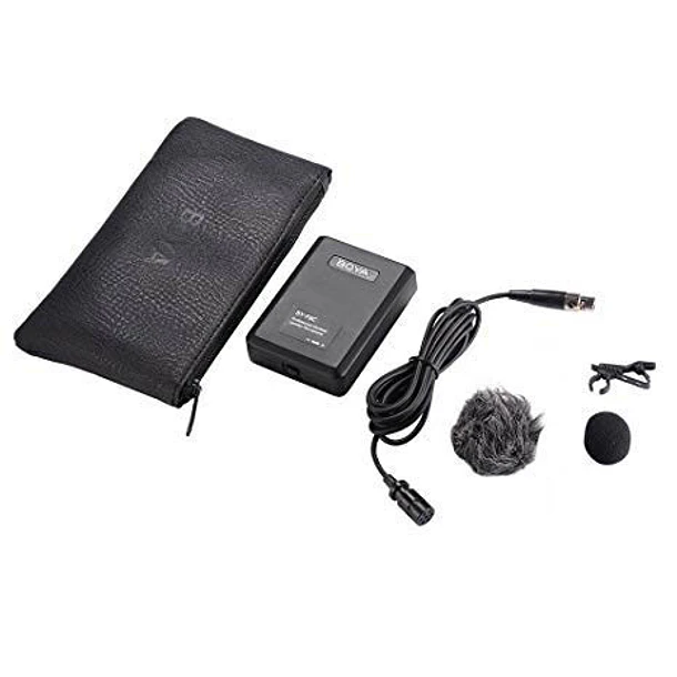 Boya BY-F8C Micrófono Lavalier Profesional Cardioide Conector XLR / MIni XLR con Phantom 3