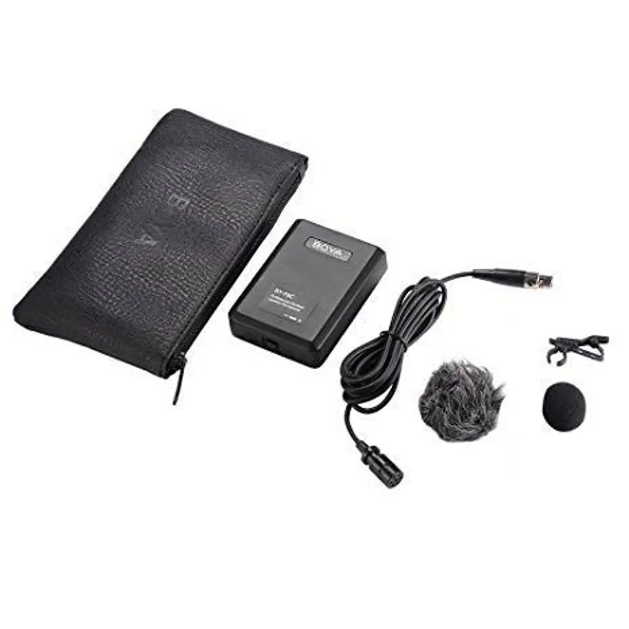 Boya BY-F8C Micrófono Lavalier Profesional Cardioide Conector XLR / MIni XLR con Phantom 3