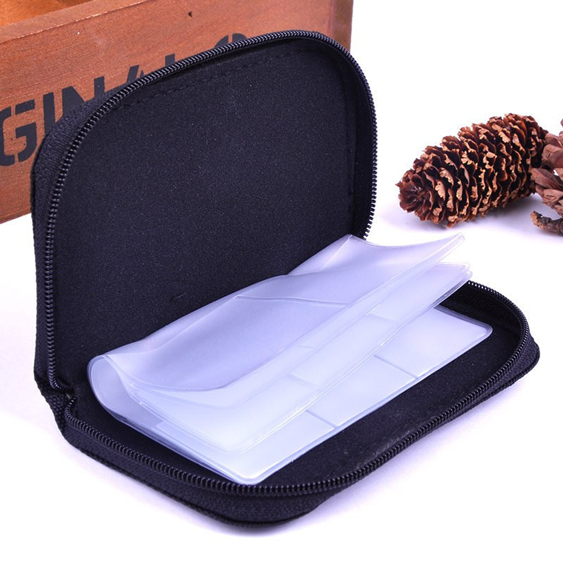 Fancier Estuche para Memorias SD y CF, Almacena hasta 22 Memorias 1