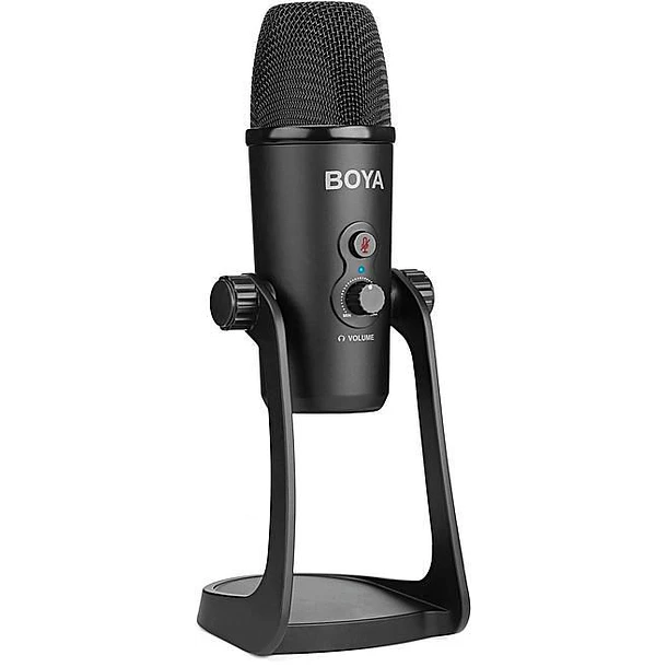 Boya BY-PM700 Micrófono de Escritorio USB Multi Patrón para Periodistas, Youtubers y Radio 1