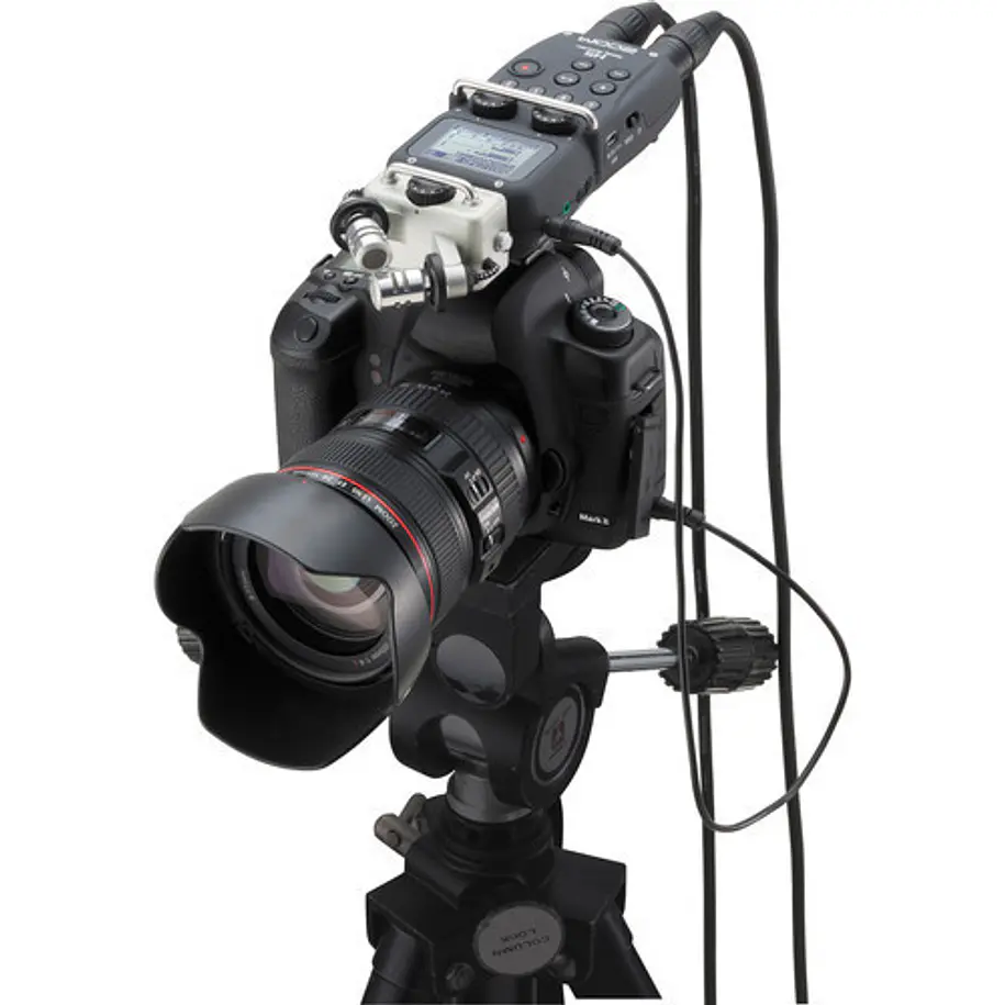 Zoom H5 Grabadora con Cápsula Intercambiable y Antipop 2 canales XLR / Jack 4