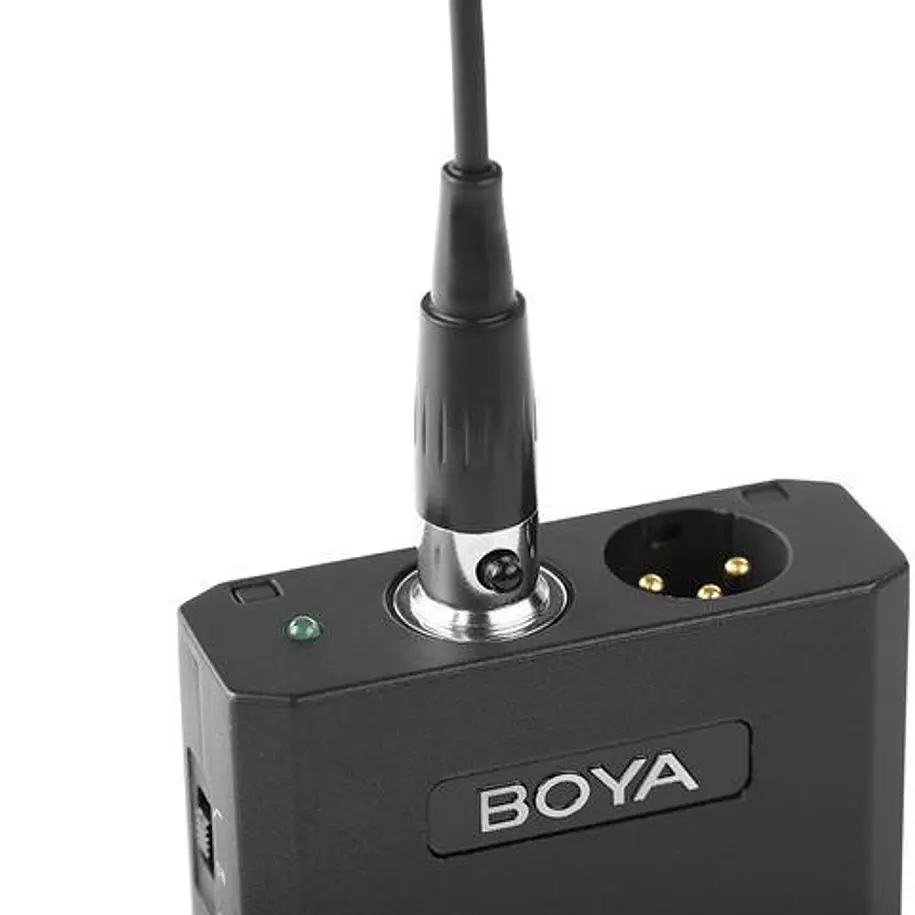 Boya BY-F8C Micrófono Lavalier Profesional Cardioide Conector XLR / MIni XLR con Phantom 5