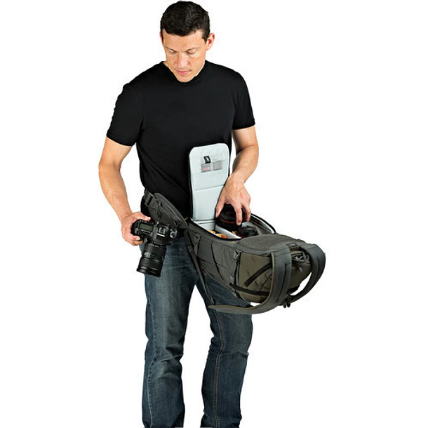 Lowepro Flipside Trek Bp 350 AW Grey - Mochila para fotografía y video 7