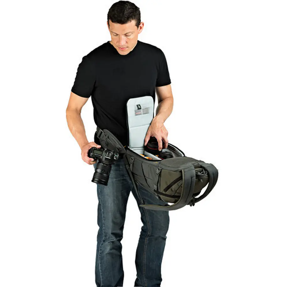 Lowepro Flipside Trek Bp 350 AW Grey - Mochila para fotografía y video 7