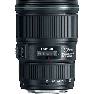 Canon EF 16-35mm f/4L IS USM - Zoomcon estabilizador Super Angular para Cámaras FULL FRAME o Aps-C