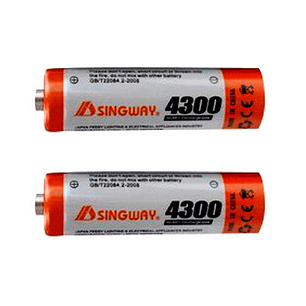 Singway Pilas recargables AA 4300mAh  Set de 2  Unidades